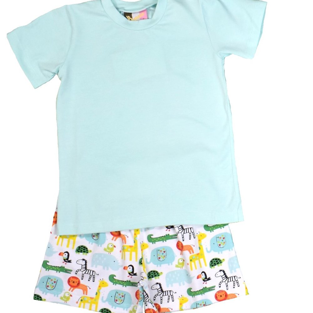 Jungle Friends Boy Short Set